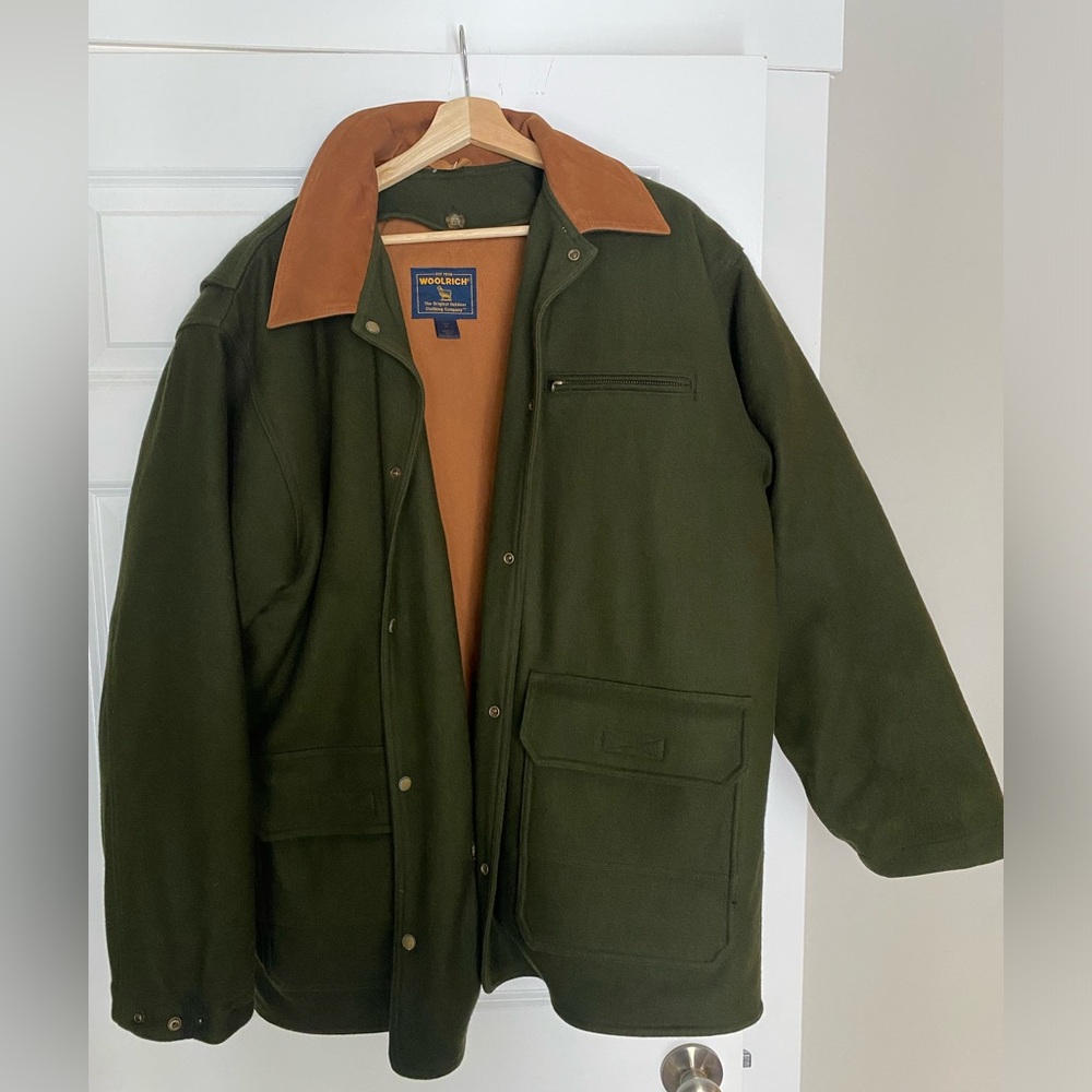 Woolrich 2in1 Wool Jacket with canvas liner